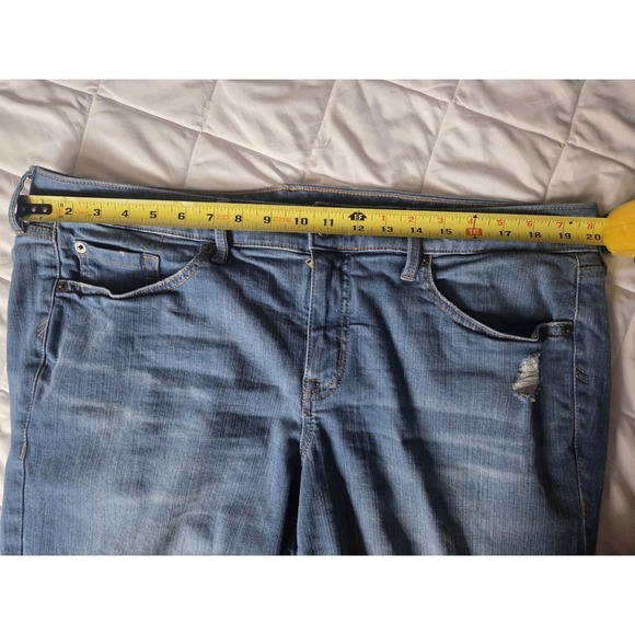 Torrid Perfect Boyfriend Ankle Jeans Women's 16T TALL Vintage Stretch Distressed - Picture 8 of 11